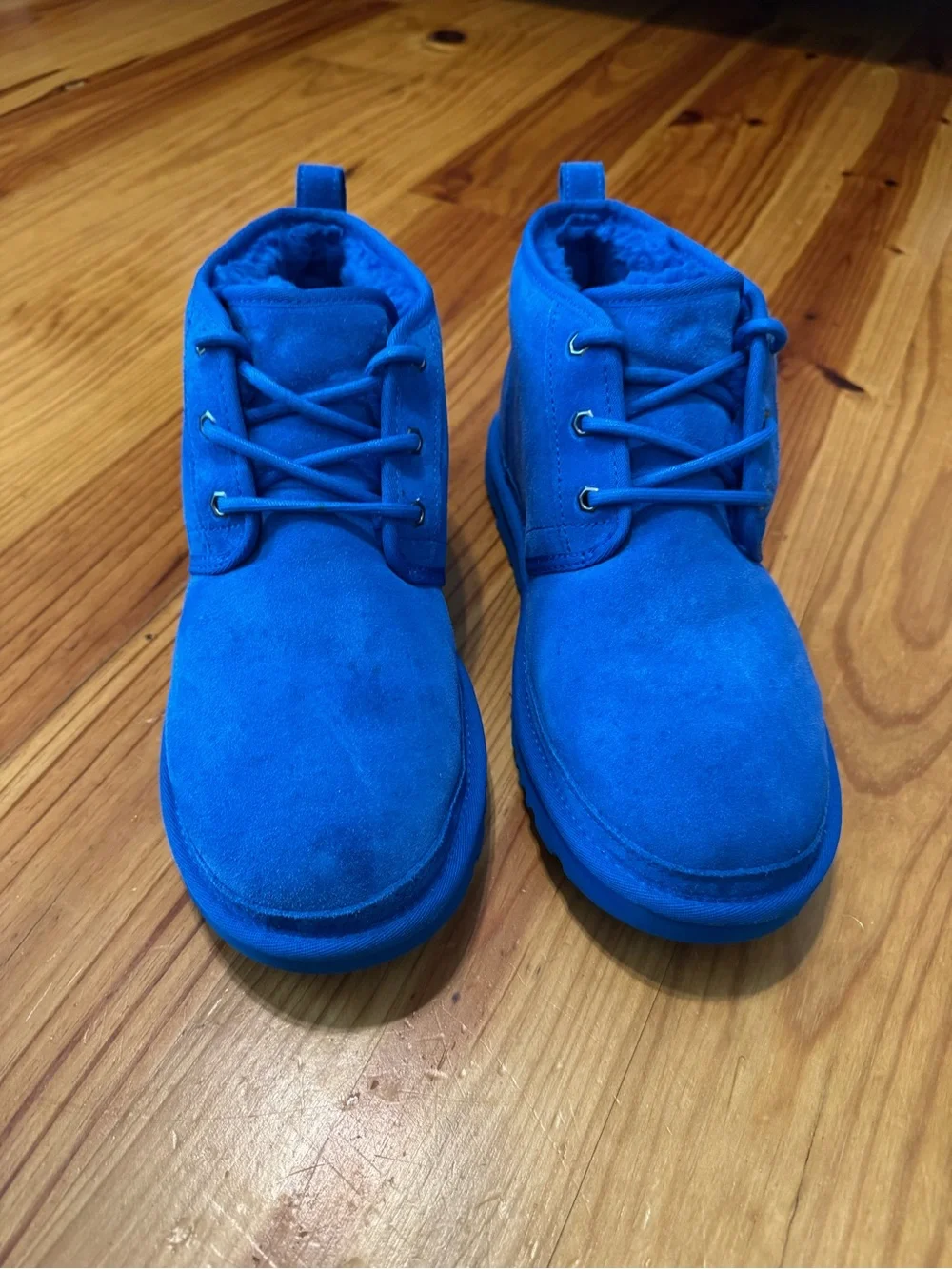 UGG Neumel Men's Chukka Ankle Boot US 11 - Dive Blue Suede